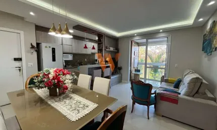 Apartamento 3 quartos semi mobiliado à venda em canasvieiras - florianópolis/sc!!