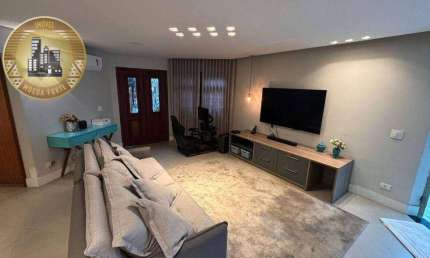 Sobrado com 4 dormitórios à venda, 321 m² por R$ 1.900.000 - Parque dos Pássaros - São Bernardo do Campo/SP