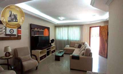 Sobrado com 3 dormitórios à venda, 206 m² por R$ 980.000,00 - Assunção - São Bernardo do Campo/SP