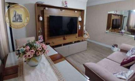 Apartamento com 2 dormitórios para alugar, 56 m² por R$ 2.118,00/mês - Santa Terezinha - São Bernardo do Campo/SP