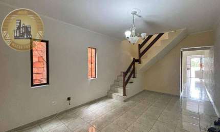 Sobrado com 3 dormitórios para alugar, 140 m² por R$ 2.500/mês - Jardim Thelma - São Bernardo do Campo/SP