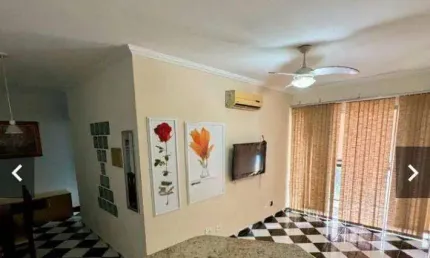 Apartamento com 2 dormitórios à venda, 70 m² por r$ 380.000,00 - jardim três marias - guarujá/sp