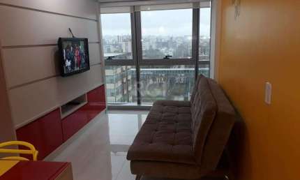Apartamento com 1 quarto à venda na Avenida Borges de Medeiros, Praia de Belas, Porto Alegre