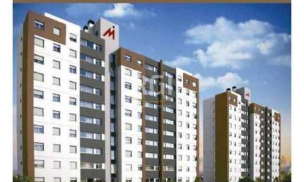 Apartamento para Venda - 57.72m², 2 dormitórios, sendo 1 suites, 1 vaga - Santo