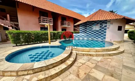 Apartamento no VILA DO PORTO FLAT SUÍTES próximo à PRAIA com 01 QUARTO | Porto das Dunas, Aquiraz-CE