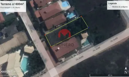 Terreno próximo ao beach park e a praia com 600m² | porto das dunas, aquiraz-ce