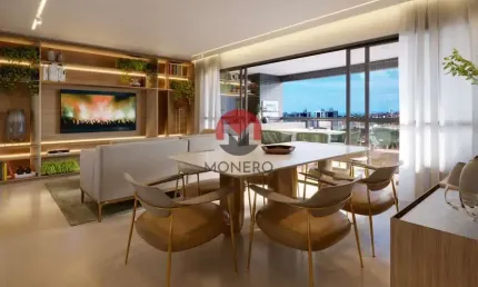 Apartamento NOVO no CORAÇÃO DO COCÓ com 03 SUÍTES e 02 VAGAS e 105m² | Cocó, Fortaleza-CE