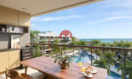 Incrível Apartamento com 29m² próximo ao BEACH PARK | Porto Das Dunas, Aquiraz-CE