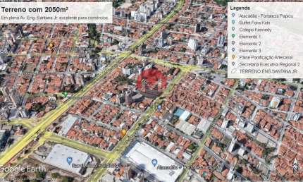 TERRENO com 2500m² na ENG. SANTANA JR. ideal para EMPREENDER | Papicu, Fortaleza-CE
