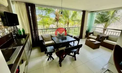 Apartamento com 115m² no GOLF VILLE resort PÉ NA AREIA | Porto Das Dunas, Aquiraz-CE
