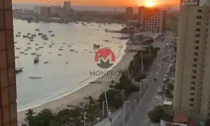 Flat com 1 Quarto e 1 banheiro à Venda, 55 m² por R$ 549 mil Beira Mar de Fortaleza Ceará