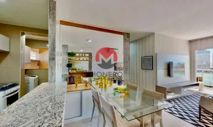 Apartamento no green garden próximo ao shopping riomar fortaleza com 03 quartos | papicu, fortaleza-ce