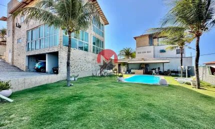 MANSÃO TRIPLEX na CE 025 próximo ao BEACH PARK com INCRÍVEL VISTA MAR | Porto das Dunas, Aquiraz-CE