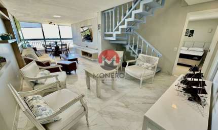 Cobertura Duplex com 210m² com VISTA MAR ETERNA | Porto das Dunas, Fortaleza-CE