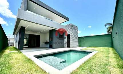 MANSÃO no Alphaville Ceará Terras 01 com 04 SUÍTES | Cidade Alpha, Eusébio-CE