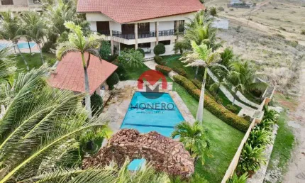 MANSÃO com INCRÍVEL VISTA MAR e 700m² de ÁREA CONSTRUÍDA | Porto das Dunas, Aquiraz -CE