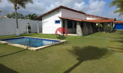 Casa a 150 METROS da ORLA da PRAIA do PRESÍDIO com FINO ACABAMENTO | Jacaúna, Aquiraz-CE
