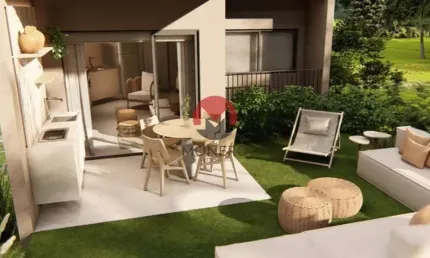 Incrível studio em condomínio fechado com 42m² à venda | cumbuco, caucaia-ce