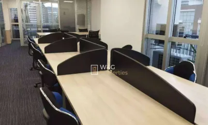 Conjunto para alugar, 115 m² por r$ 9.700,00/mês - brooklin - são paulo/sp