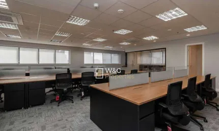 Conjunto para alugar, 180 m² por r$ 28.330,00/mês - brooklin - são paulo/sp