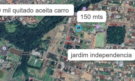 MEIO TERRENO COM 150M2 NO JD. NOVO INDEPENDÃNCIA EM SARANDI