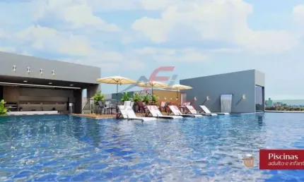 APTO NOVO COM 02 QUARTOS AO LADO DO EURO GARDEN   MAIOR AREA DE LAZER DA CATEGORIA
