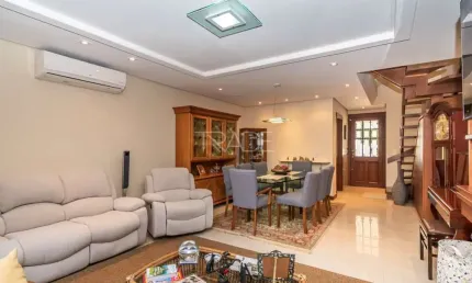 Casa em condomínio fechado com 3 quartos à venda na rua padre joão batista reus, 68, tristeza, porto alegre por r$ 1.600.000