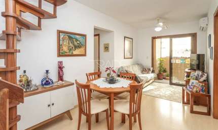 Cobertura com 2 quartos à venda na Rua Itapitocaí, 60, Cristal, Porto Alegre por R$ 650.000