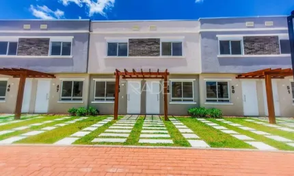 Casa em condomínio fechado com 2 quartos à venda na Estrada Cristiano Kraemer, 5038, Vila Nova, Porto Alegre por R$ 279.000