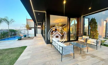 Sobrado com 5 dormitórios à venda, 485 m² por r$ 4.500.000,00 - alphaville - votorantim/sp