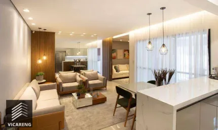 Apartamento com 3 dormitórios à venda, 88 m² por r$ 800.000,00 - cechino - americana/sp
