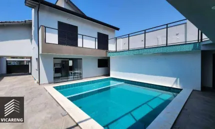 Casa com 6 dormitórios, 180 m² - venda por r$ 2.000.000,00 ou aluguel por r$ 11.000,00/mês - centro - peruíbe/sp