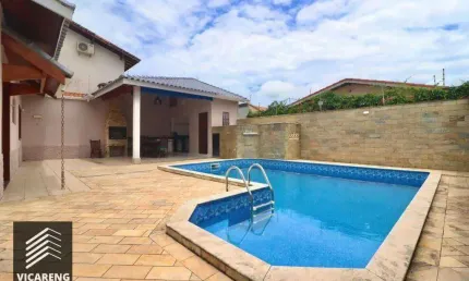 Sobrado com 3 dormitórios, 180 m² - venda por r$ 850.000,00 ou aluguel por r$ 5.030,00/mês - balneario samburá - peruíbe/sp