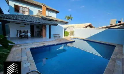 Sobrado com 4 dormitórios à venda, 288 m² por r$ 1.100.000,00 - balneário stella maris - peruíbe/sp