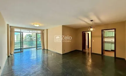 Apartamento de 160m² disponível para locação no Centro de Campinas.