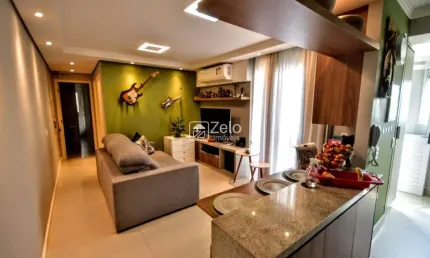 Apartamento à venda com 63 m², 2 quartos 2 vagas em Mansões Santo Antônio, Campinas