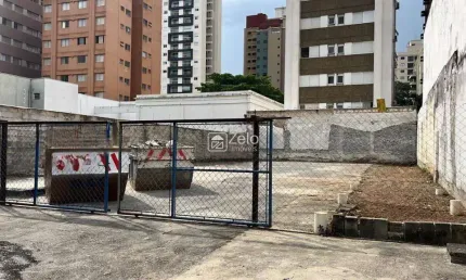Terreno comercial para alugar na Rua General Osório, Cambuí, Campinas