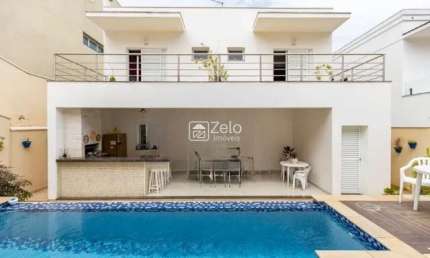 Casa em Condomínio à venda com 322 m², 4 quartos 4 vagas em Parque das Quaresmeiras, Campinas