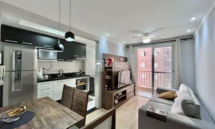 Apartamento para aluguel com 49 m², 2 quartos 1 vaga em Jardim Samambaia, Campinas