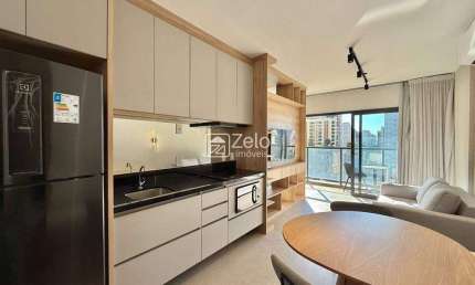 Apartamento para aluguel com 42 m², 1 quarto 1 vaga em Cambuí, Campinas