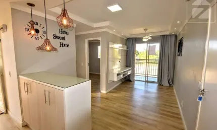 Apartamento para aluguel com 61 m², 2 quartos 1 vaga em Jardim Santa Izabel, Hortolândia