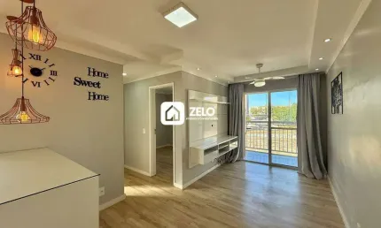 Apartamento para aluguel com 61 m², 2 quartos 1 vaga em jardim santa izabel, hortolândia