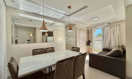 Apartamento para aluguel com 80 m², 3 quartos 2 vagas em São Bernardo, Campinas