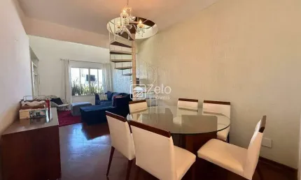 Apartamento para aluguel com 185 m², 3 quartos 2 vagas em jardim flamboyant, campinas