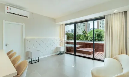 Apartamento com 1 quarto para alugar na Rua Luiz Só, 195, Petrópolis, Porto Alegre por R$ 7.000