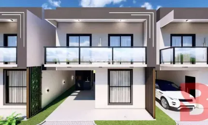 Sobrado próximo ao mar, com pagamento facilitado durante a obra;