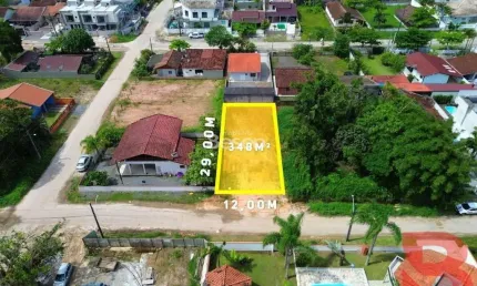 TERRENO NA BARRA DO SAÍ, LIMPO E ATERRADO, RUA 310 (Marechal Cândido Rondon) COM ÁREA DE 348,00m²