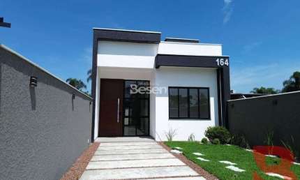 CASA COM 89,89m², COM EXCELENTE ACABAMENTO DIFERENCIADO, 400 METROS DO MAR NO BALNEÁRIO SAÍ MIRIM NA PRAIA DE ITAPOÁ/SC