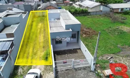 Ótimo terreno localizado no bal.são jose- limpo-nível da rua