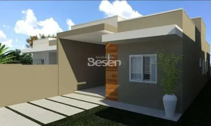CASA COM 03 QUARTOS SENDO 01 SUÍTE, COM ESPAÇO DE TERRENO E EXCELENTE ACABAMENTO.